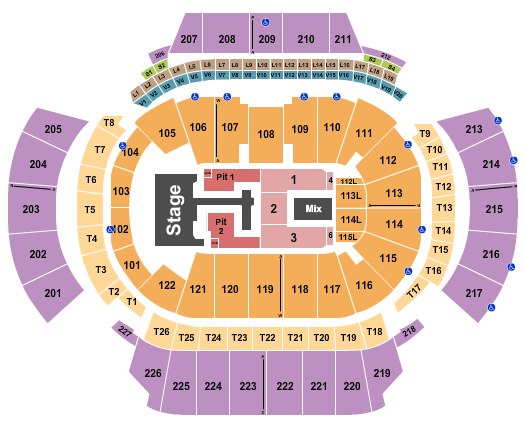 State Farm Arena Teddy Swims Seating Chart